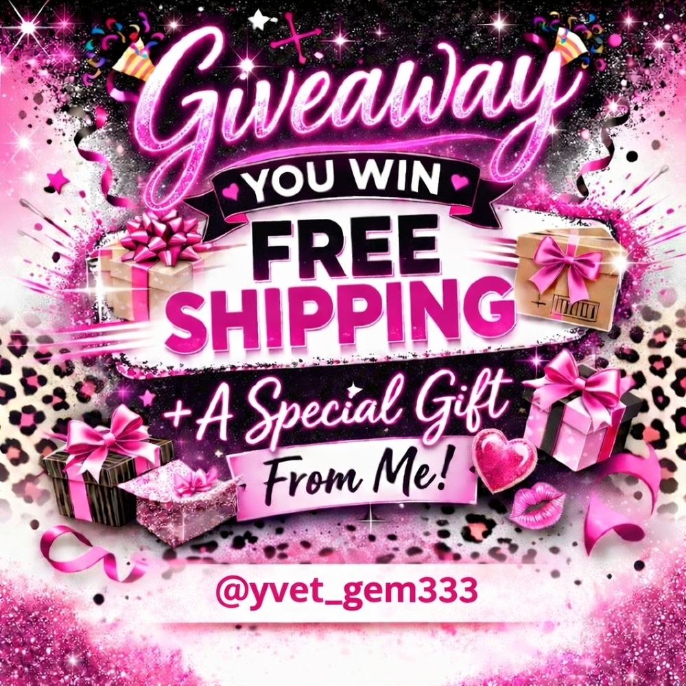 Give Away! Win Shipping On Me! Plus A Mystery Gift 🎁